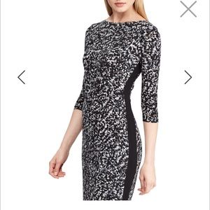 Ralph Lauren Print Stretch Jersey Dress